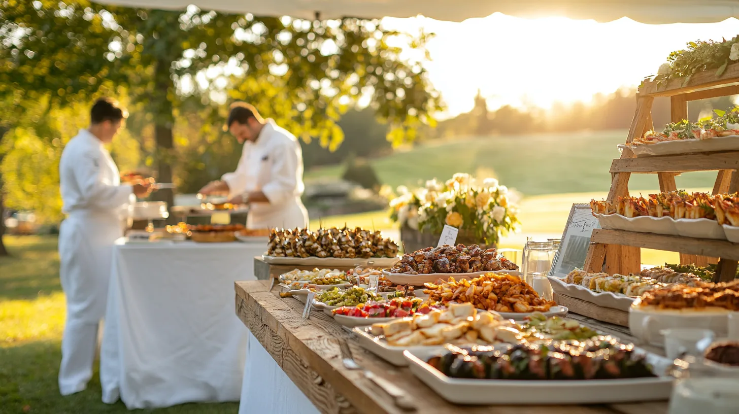 BBQ and Stations catering menu