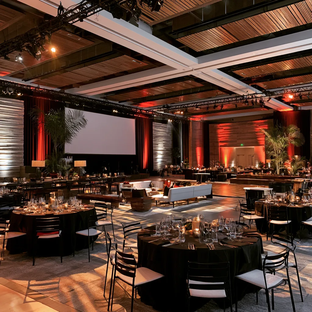 Galas and Receptions catered event